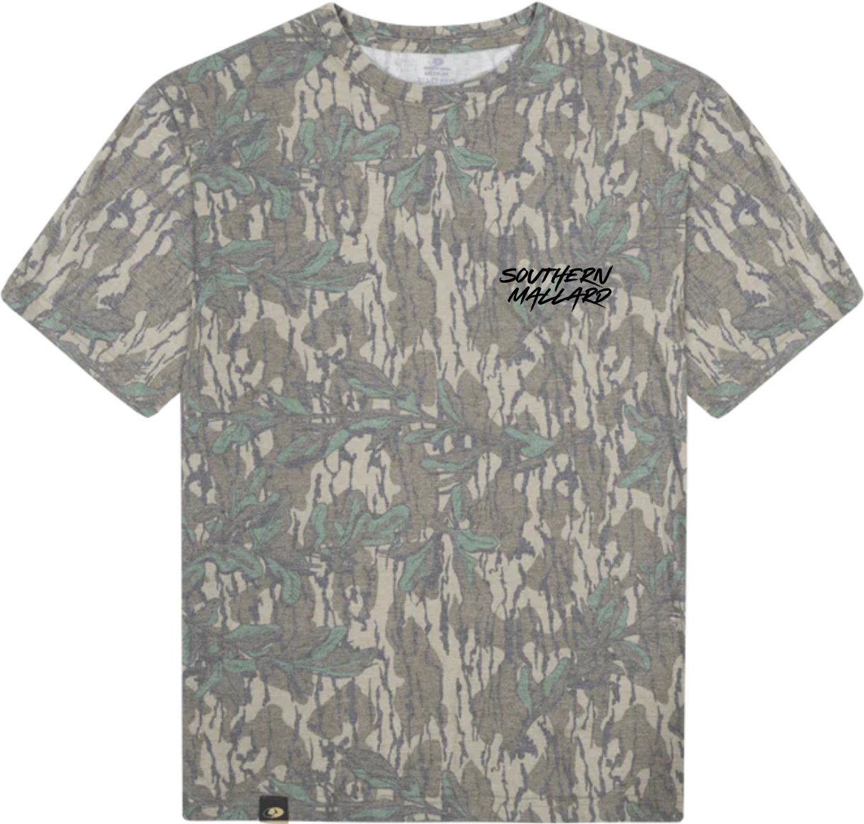 Southern Mallard Logo | Mossy Oak® Green Leaf Camo (Washed Out Series)