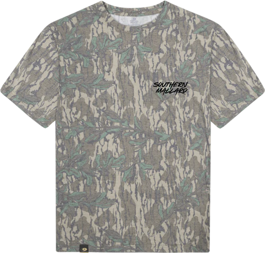 Southern Mallard Logo | Mossy Oak® Green Leaf Camo (Washed Out Series)