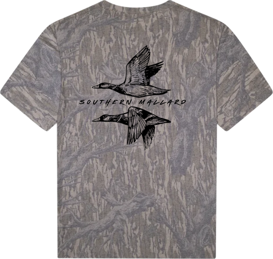 Southern Mallard Logo | Mossy Oak® Tree Stand Camo (Washed Out Series)