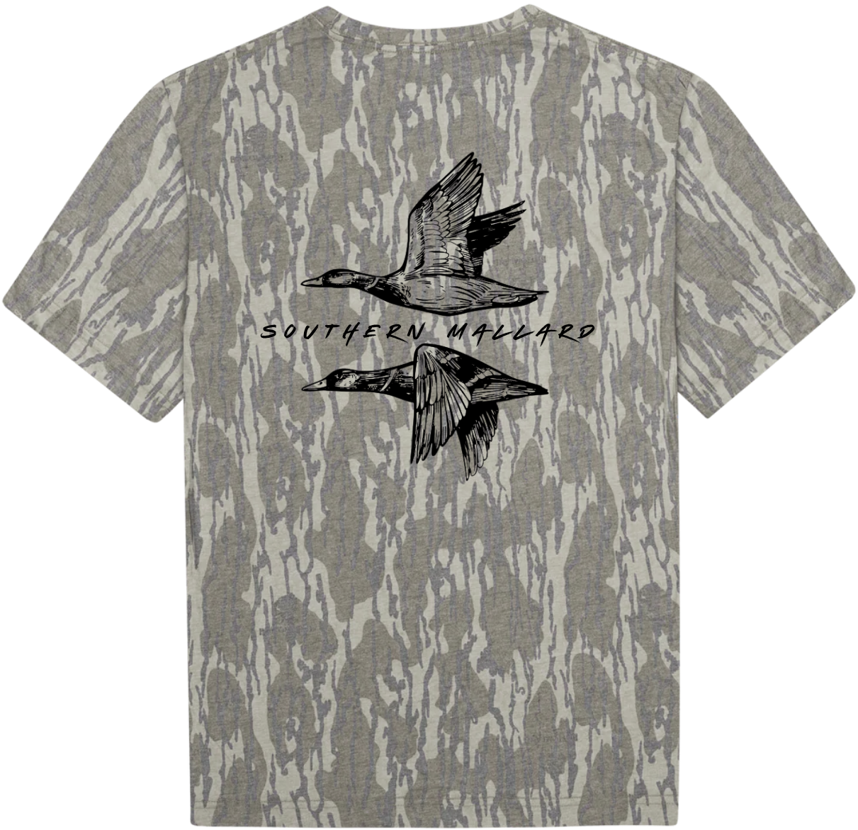 Southern Mallard Logo | Mossy Oak® Bottom Land Camo (Washed Out Series)
